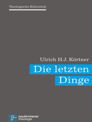 cover image of Die letzten Dinge